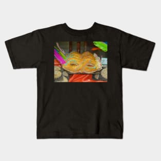 Edible Carnival Masks Kids T-Shirt